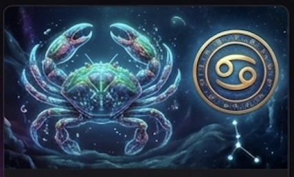 Engraving of the crab, Cancer