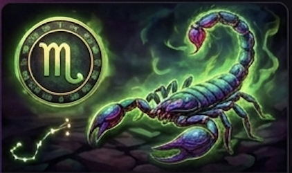 Engraving of the scorpion, Scorpio